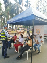 Con aula en la Plaza de Cayzedo, Movilidad Distrital conmemora el ‘Día sin Automóvil’