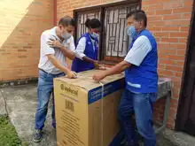 ‘Corazón Contento’ entrega dotación de cocina para 122 comedores comunitarios