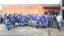 Pura ‘participación ciudadana’ durante intervención en avenida Cañasgordas