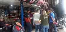 Dagma ejecuta operativos de vigilancia y control a talleres de mecánica de motocicletas
