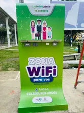El Parque de Colseguros se engalanó con ‘wifi gratis para vos’