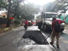 Las ‘Obras de Corazón’ rehabilitan el corredor vial de la avenida Guadalupe