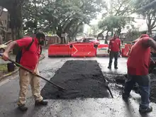 Las ‘Obras de Corazón’ rehabilitan el corredor vial de la avenida Guadalupe