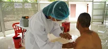 Habilitan nuevo punto de vacunación covid en el Hospital Geriátrico San Miguel