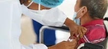 Habilitan nuevo punto de vacunación covid en el Hospital Geriátrico San Miguel