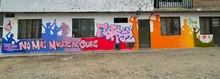 Mediante arte urbano, en la comuna 13 se promueve el fútbol en paz