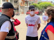 Mediante arte urbano, en la comuna 13 se promueve el fútbol en paz