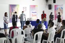 Beneficiadas 16 familias desplazadas, con 24 niños  