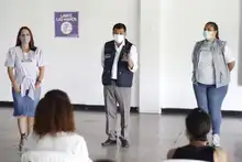 Beneficiadas 16 familias desplazadas, con 24 niños  