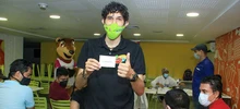 Periodistas de Cali se preparan para los Juegos Panamericanos Junior, vacunándose contra la covid-19