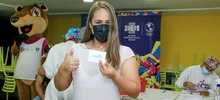 Periodistas de Cali se preparan para los Juegos Panamericanos Junior, vacunándose contra la covid-19