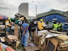 Jornada de caracterización para los vendedores informales del área de renovación urbana.  