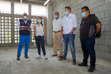 Firmado compromiso para culminación de las obras de la sede educativa República del Perú 