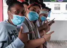 Con la ‘Chiva vacunadora’, 500 personas apostaron por la vida y en contra de la covid-19 