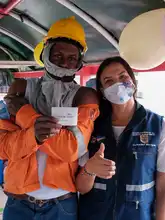 Con la ‘Chiva vacunadora’, 500 personas apostaron por la vida y en contra de la covid-19 