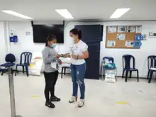 14 familias Wounaan recibieron atención de la Secretaría de Bienestar Social 