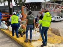 Control al arrojo clandestino de residuos en vía publica  