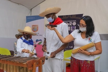 Encuentro de Experiencias Significativas al ritmo de sonidos típicos de nuestro país 