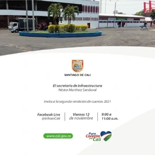 Recuerde: el 12 de noviembre, Infraestructura realizará su segunda rendición de cuentas