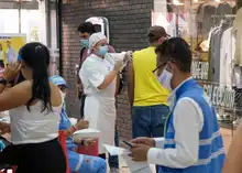 Exitosa labor de vacunación anticovid en el día sin IVA