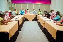 Administración Distrital se reúne con beneficiarios del proceso de sustitución de carretilleros