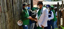 Estrategia ‘Saberes que suman, riesgos que restan’ llega con kits de vida al territorio