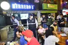 Con robustos dispositivos de seguridad continúan controles durante celebración de Halloween