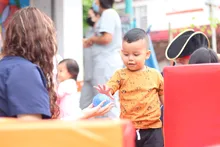 La primera infancia desarrolló su primer Ciclotín