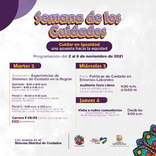 Súmate a la semana por la protección de las Mujeres Cuidadoras