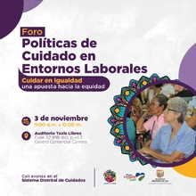 Súmate a la semana por la protección de las Mujeres Cuidadoras