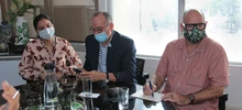Alcaldía busca ampliar convenio de cooperación con Ayuntamiento de Barcelona