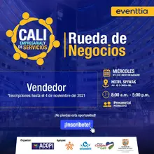 Rueda de Negocios Empresarial y de Servicios reactivará sectores productivos de Cali y el Valle