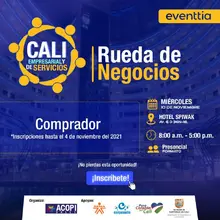 Rueda de Negocios Empresarial y de Servicios reactivará sectores productivos de Cali y el Valle