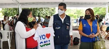 Habitantes de la comuna 20 disfrutaron una jornada de servicios para atender sus necesidades