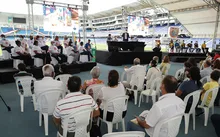 Dos generaciones del deporte intercambian la posta de los Juegos Panamericanos en Cali