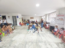 Más de 50 niños del comedor Semillas de Jesús disfrutaron una tarde recreativa