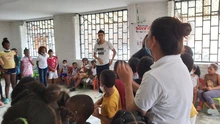 Más de 50 niños del comedor Semillas de Jesús disfrutaron una tarde recreativa