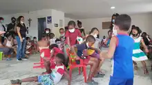 Más de 50 niños del comedor Semillas de Jesús disfrutaron una tarde recreativa