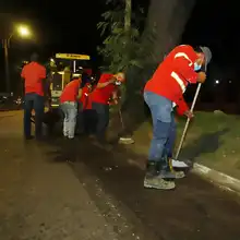 Las Obras de Corazón llegaron en jornada nocturna al barrio La Campiña
