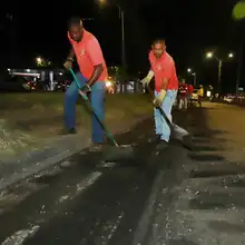 Las Obras de Corazón llegaron en jornada nocturna al barrio La Campiña