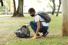 Datic dejó limpio y bonito el Parque Colseguros Andes