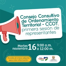Conformado el Consejo Consultivo de Ordenamiento Territorial: Planeación Municipal