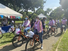 Mujeres del gabinete distrital realizaron con éxito toma del Parque El Ingenio