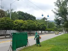 Con acciones de ornato, la Alcaldía enluce escenarios deportivos para los Juegos Panamericanos Junior