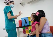 En Cali la vacunación anticovid sigue avanzando. Muestra de ello es la aceptación que tiene la apertura del proceso de inmunización en niños de 3 a 11 años.