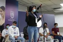 Segundo encuentro de participación de Diálogo Juvenil con los candidatos del CMJ