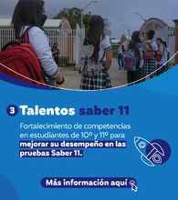 Talentos saber 11 - versión móvil Todas y todos a estudiar