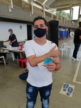 18 equipos vacunadores inmunizan contra el covid-19 antes del ‘Festival por la Vida’