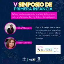 Red de Bibliotecas Públicas realiza ‘5º Simposio de Primera Infancia’