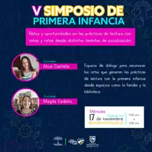 Red de Bibliotecas Públicas realiza ‘5º Simposio de Primera Infancia’